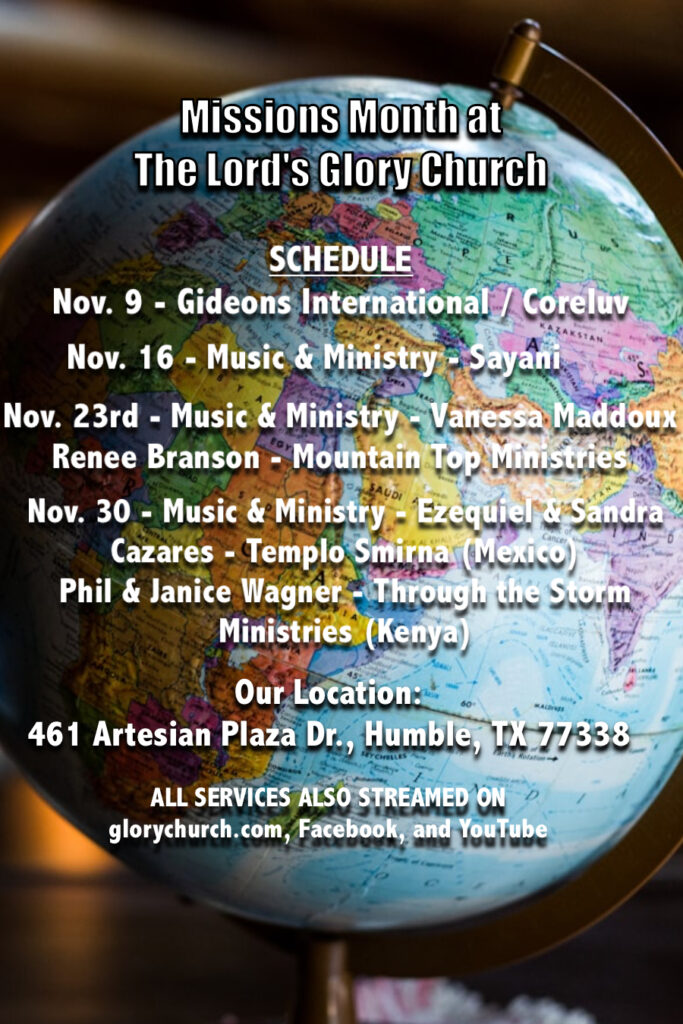 Area Events missions month 2025 flyer vertical web ad